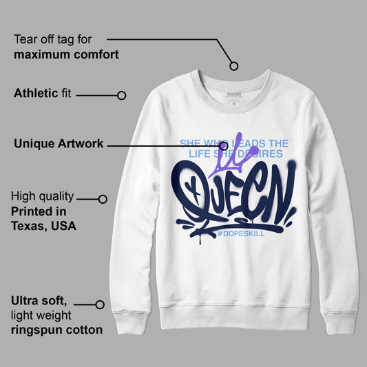 Georgetown 5s DopeSkill Sweatshirt Queen Graphic