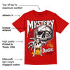 Red Collection DopeSkill Red T-shirt Mystery Ghostly Grasp Graphic