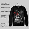 Black Cat 4s DopeSkill Sweatshirt Drip Season Graphic
