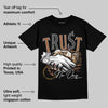 Metallic Gold 1s DopeSkill T-Shirt Trust No One Graphic