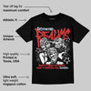 Reverse Infrared 6s DopeSkill T-Shirt Distorted Realms Graphic