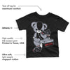 Bred Reimagined 4s DopeSkill Toddler Kids T-shirt Sneakerhead BEAR Graphic