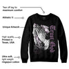 Mauve Off-Noir 2s DopeSkill Sweatshirt Trust God Graphic