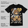 Women's Runner Sneaker in Beige DopeSkill T-Shirt Broken Bear Graphic