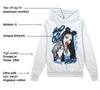 Powder Blue 9s DopeSkill Hoodie Sweatshirt New H.M.O Graphic