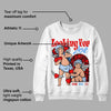 Cherry 11s DopeSkill Sweatshirt Looking For Love Graphic