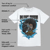 University Blue Toe 1s DopeSkill T-Shirt New Black Queen Graphic