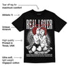 "Black/White" 1s DopeSkill T-Shirt Real Lover Graphic