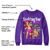 PURPLE Collection DopeSkill Purple Sweatshirt Looking For Love Graphic