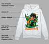 Green Collection DopeSkill Hoodie Sweatshirt Heaven Sent Graphic