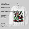 Nigel Sylvester x “Nitro” 1s DopeSkill Sweatshirt Born To Be Rich Graphic