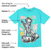 Cyan Burst 9060 DopeSkill Virtual Blue T-Shirt Then I'll Die For It Graphic