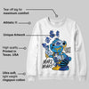 Royal Blue Collection DopeSkill Sweatshirt Make Money Graphic