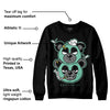 Green Glow 3s DopeSkill Sweatshirt New Double Bear Graphic