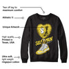 Yellow Snakeskin 11s DopeSkill Sweatshirt Self Made Graphic