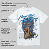 Diffused Blue 11s DopeSkill T-Shirt Never Stop Hustling Graphic