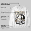 Reverse Metallic 5s DopeSkill Sweatshirt Stay Busy Graphic