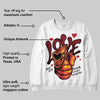 Bred 11s DopeSkill Sweatshirt Love Shot Graphic