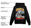 GS 'Six Championships' 1s DopeSkill Hoodie Sweatshirt Sick Bear Graphic