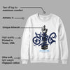 Midnight Navy 3s DopeSkill Sweatshirt King Chess Graphic