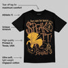 Metallic Gold 1s DopeSkill T-Shirt Speak It Graphic