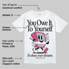 Gel-1130 "Pink Glo/Black" DopeSkill T-Shirt Owe It To Yourself Graphic