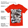 Toro Bravo 6s DopeSkill Varsity Red T-shirt Don't Quit Graphic