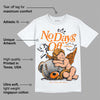 Orange Black White DopeSkill T-Shirt New No Days Off  Graphic