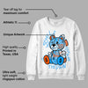 Dunk Low Futura University Blue DopeSkill Sweatshirt Smile Through The Pain Graphic