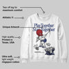 Rare Air Deep Royal Blue 1s DopeSkill Sweatshirt Play together, Stay together Graphic