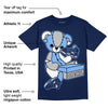 Midnight Navy 5s DopeSkill Navy T-Shirt Sneakerhead BEAR Graphic