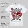 White Cement 4s DopeSkill T-Shirt No Fake Love Graphic