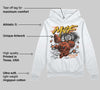 Orange Black White DopeSkill Hoodie Sweatshirt MILF Graphic