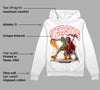 Fire Red 3s DopeSkill Hoodie Sweatshirt VERSUS Graphic