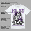 Field Purple 12s DopeSkill T-Shirt Real Lover Graphic