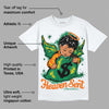 Green Collection DopeSkill T-Shirt Heaven Sent Graphic