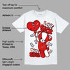 Red Cement 4S DopeSkill T-Shirt Love Sick Graphic