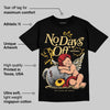 Quai 54 x Tour Yellow Black 1s DopeSkill T-Shirt New No Days Off Graphic