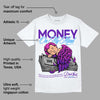 Dunk Purple Championship Court White DopeSkill T-Shirt MOMM Graphic