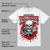 AJ 6 “Red Oreo” DopeSkill T-Shirt Trapped Halloween Graphic
