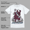 Burgundy 5s DopeSkill T-Shirt MOMM Bear Graphic