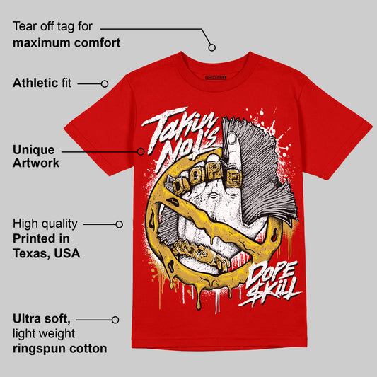 Red Collection DopeSkill Red T-shirt Takin No L's Graphic