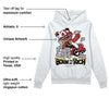 Red Taxi 12s DopeSkill Hoodie Sweatshirt Born To Be Rich Graphic