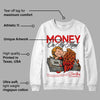 Fire Red 3s DopeSkill Sweatshirt MOMM Graphic