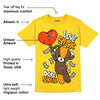 Yellow Ochre 6s DopeSkill Yellow T-shirt Love Sick Graphic