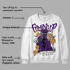 Field Purple 12s DopeSkill Sweatshirt Money Bag Coming Up Graphic