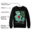 Green Glow 1s DopeSkill Sweatshirt Love Kills Graphic