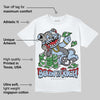 NB 2000 “Silver/Blue” DopeSkill T-Shirt Born To Be Rich Graphic