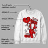 Red Cement 4S DopeSkill Sweatshirt Love Sick Graphic