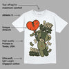 Olive Collection DopeSkill T-Shirt Love Sick Graphic